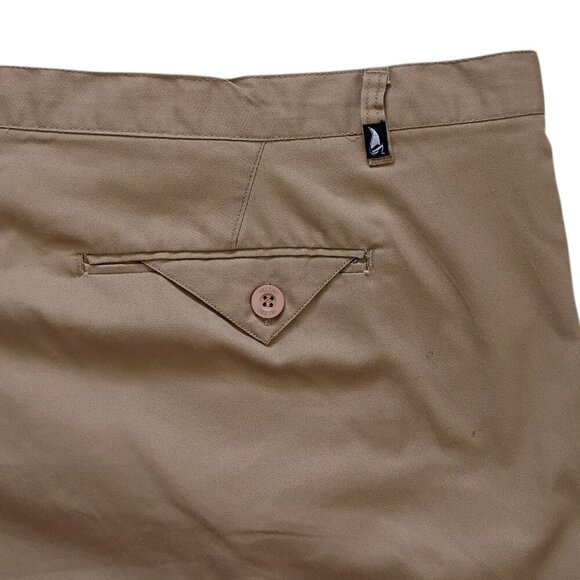 VELERO Men’s Shorts 60 Big & Tall Khaki Flat Front Casual Comfort - Picture 4 of 6